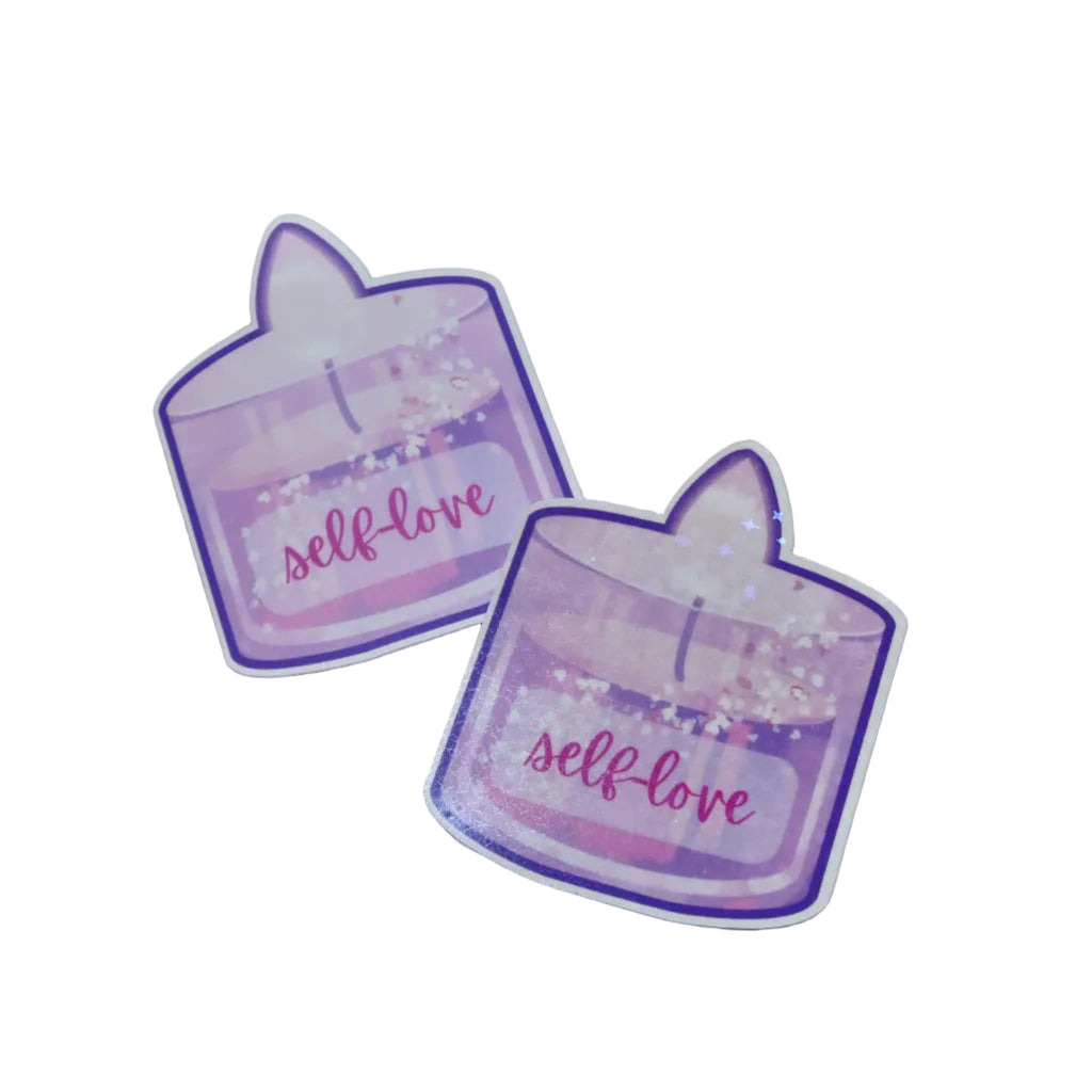 SELF-LOVE CANDLE STICKER