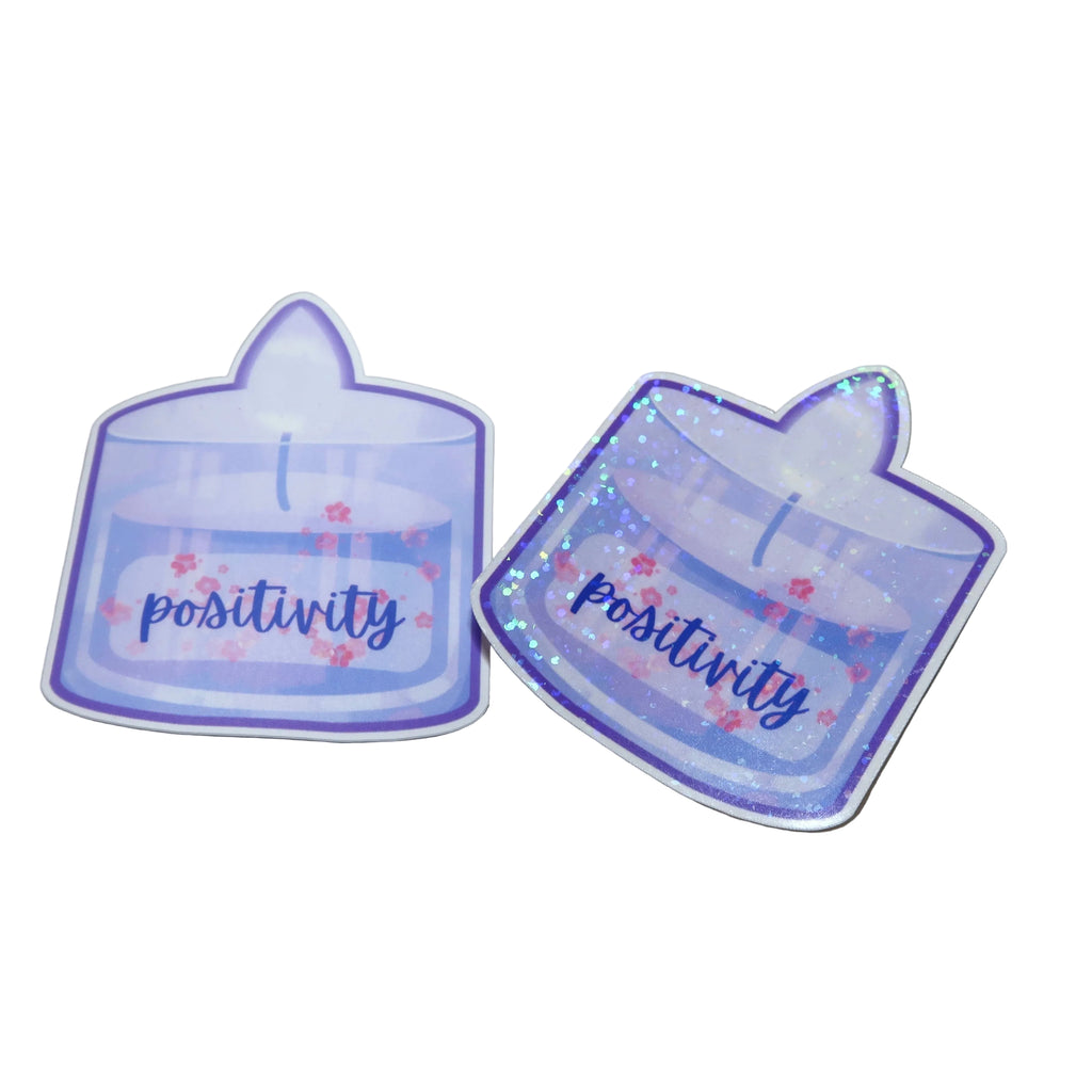 POSITIVITY CANDLE STICKER