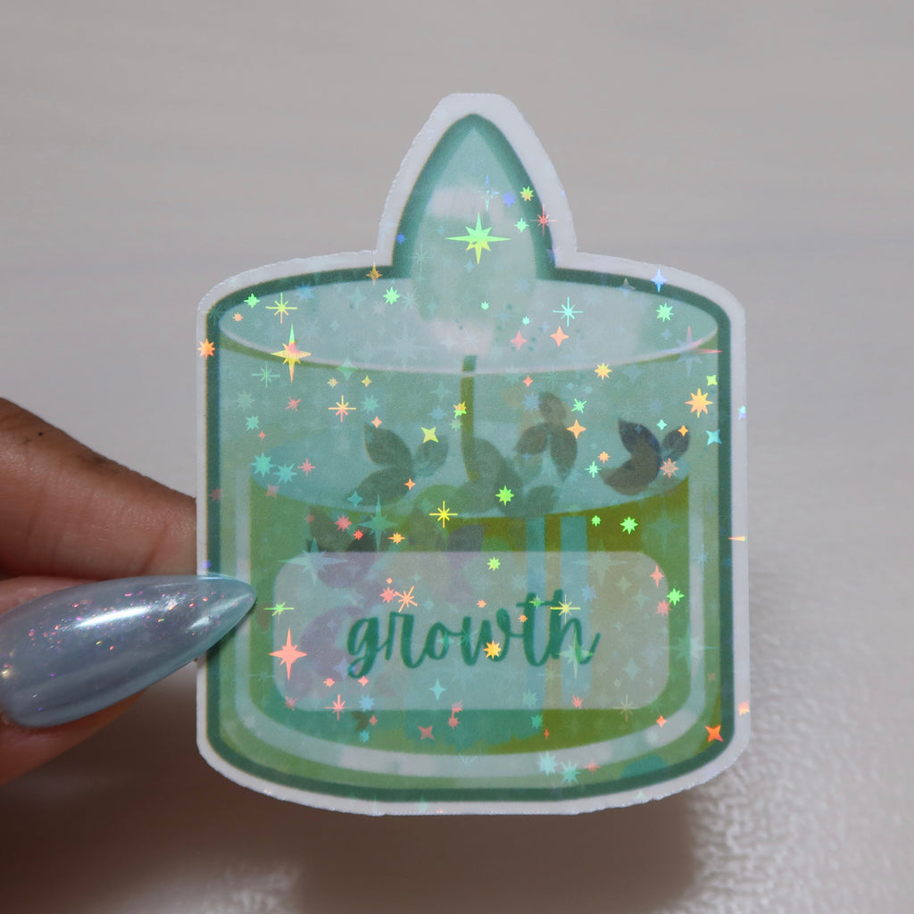 GROWTH CANDLE STICKER
